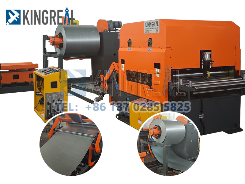 uncoiler straightener and feeder machine