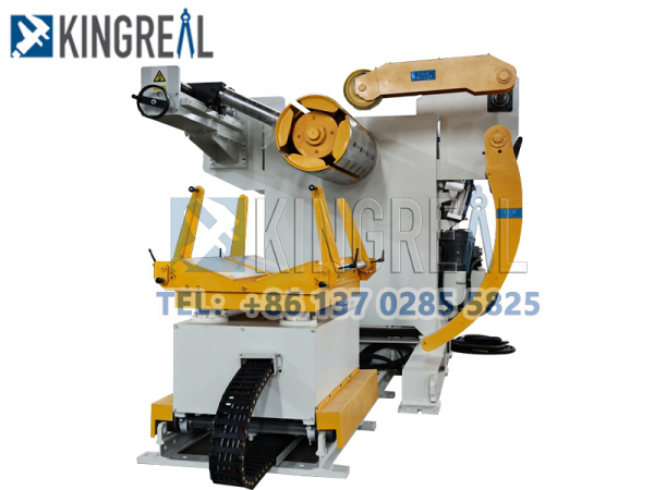 uncoiler straightener and feeder machine