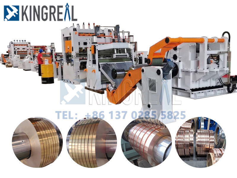 copper coil slitting machine