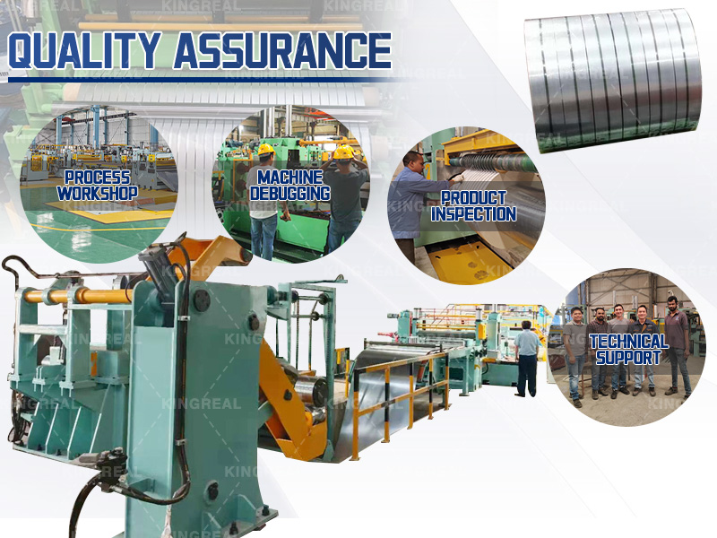 slitting line quallity ensurance