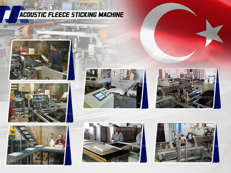 Non-woven Sticking Machine installation