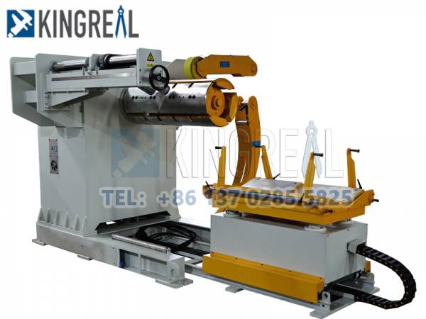 uncoiler straightener and feeder machine