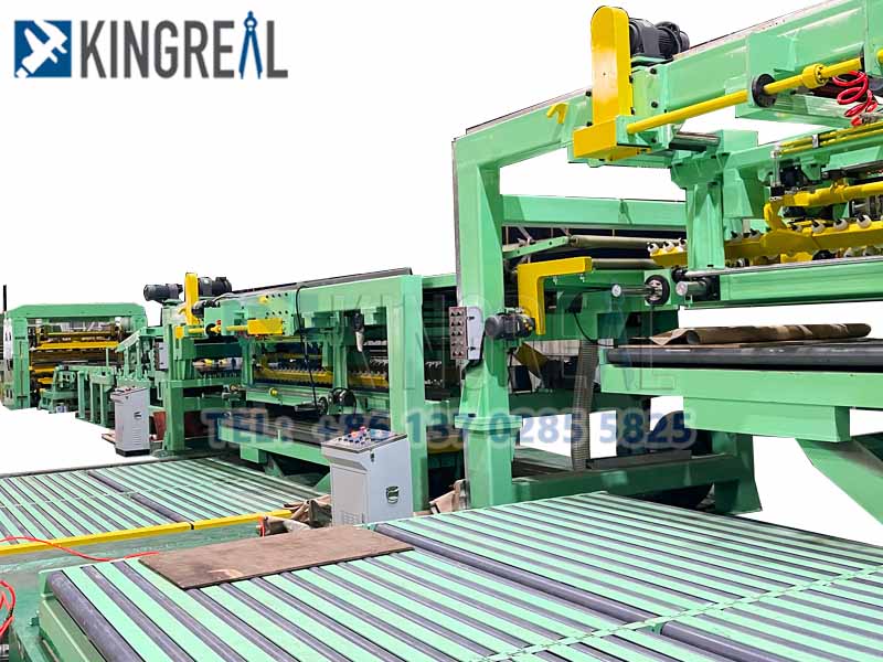 steel cut to length machine