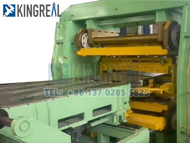 rotary shear cut to length line