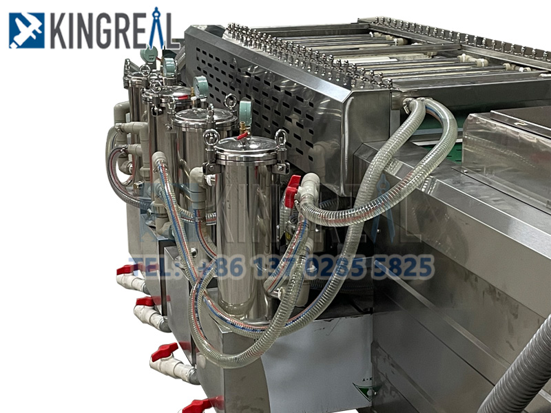 Metal Sheet Cleaning and Drying Machine