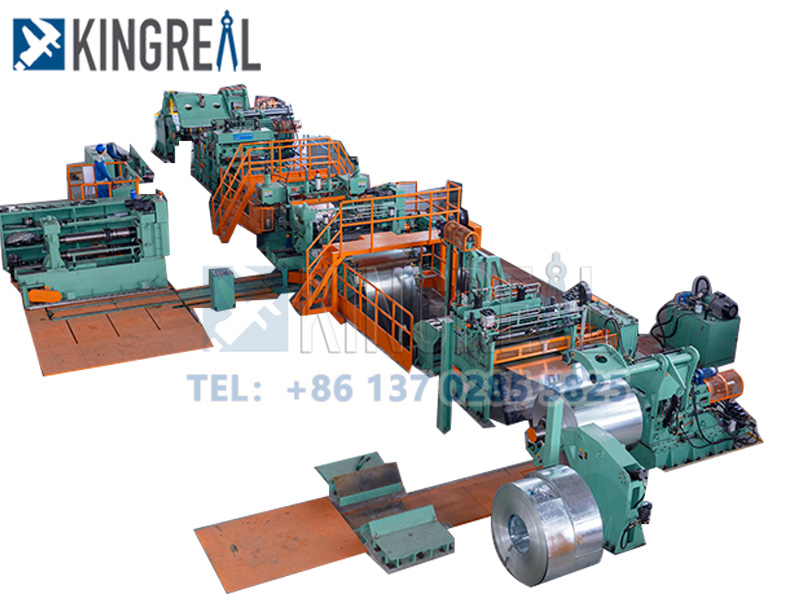 станок продольной резки металла Производственная линия